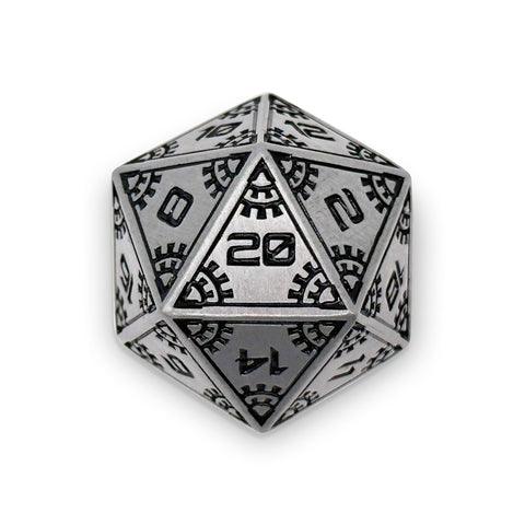 Space Dice Meteor Runestones™ - 25mm D20 - Shooting Star