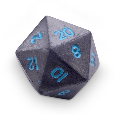 Single Alloy D20 in Spellbound by Norse Foundry