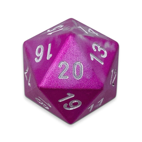 Wondrous Dice® Countdown D20 in Sugar Bomb by  6063 Aircraft Grade Aluminum