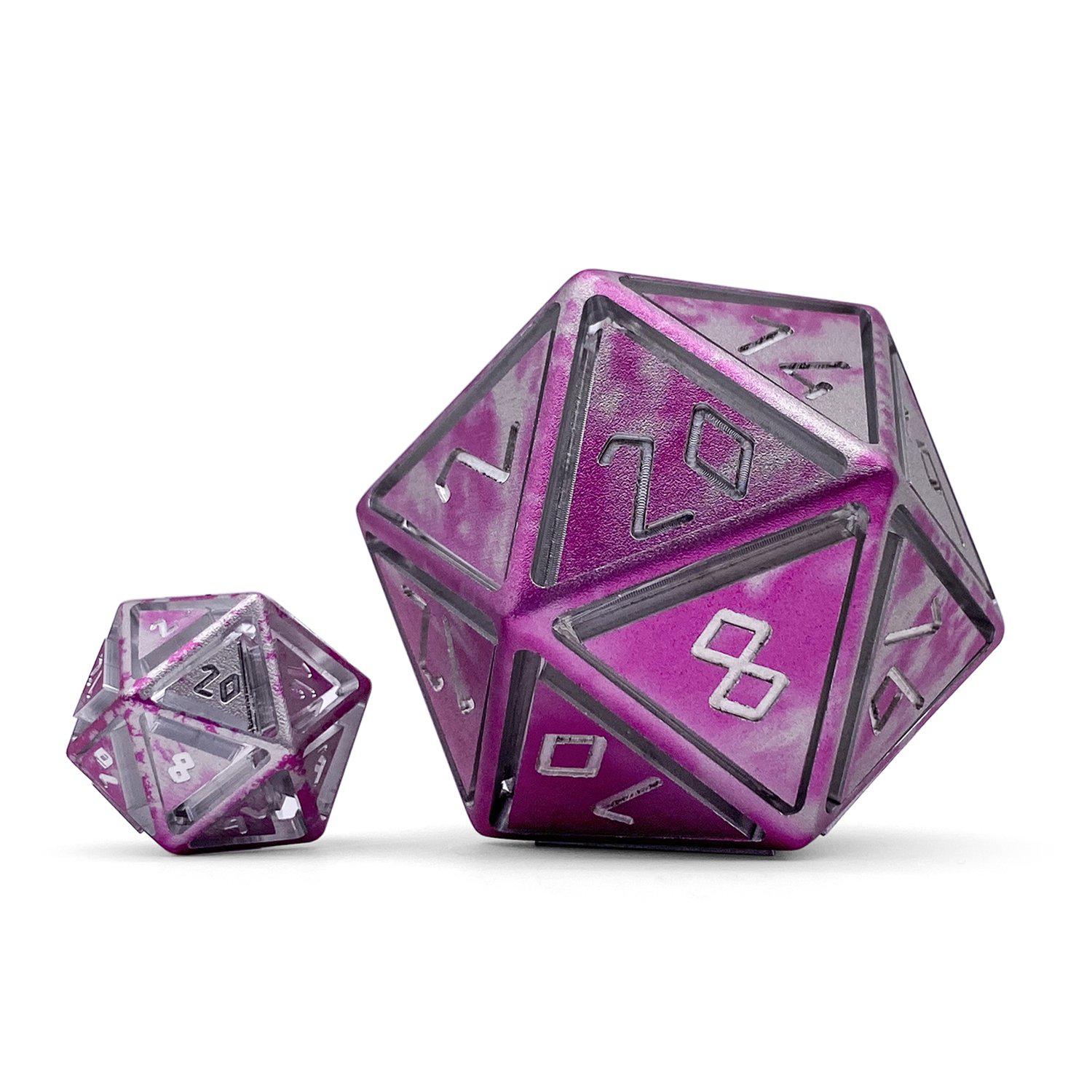 Sugar Bomb - Nimbus™ Boulder® 55mm 6063 Aluminum Wondrous Dice - NOR 02585