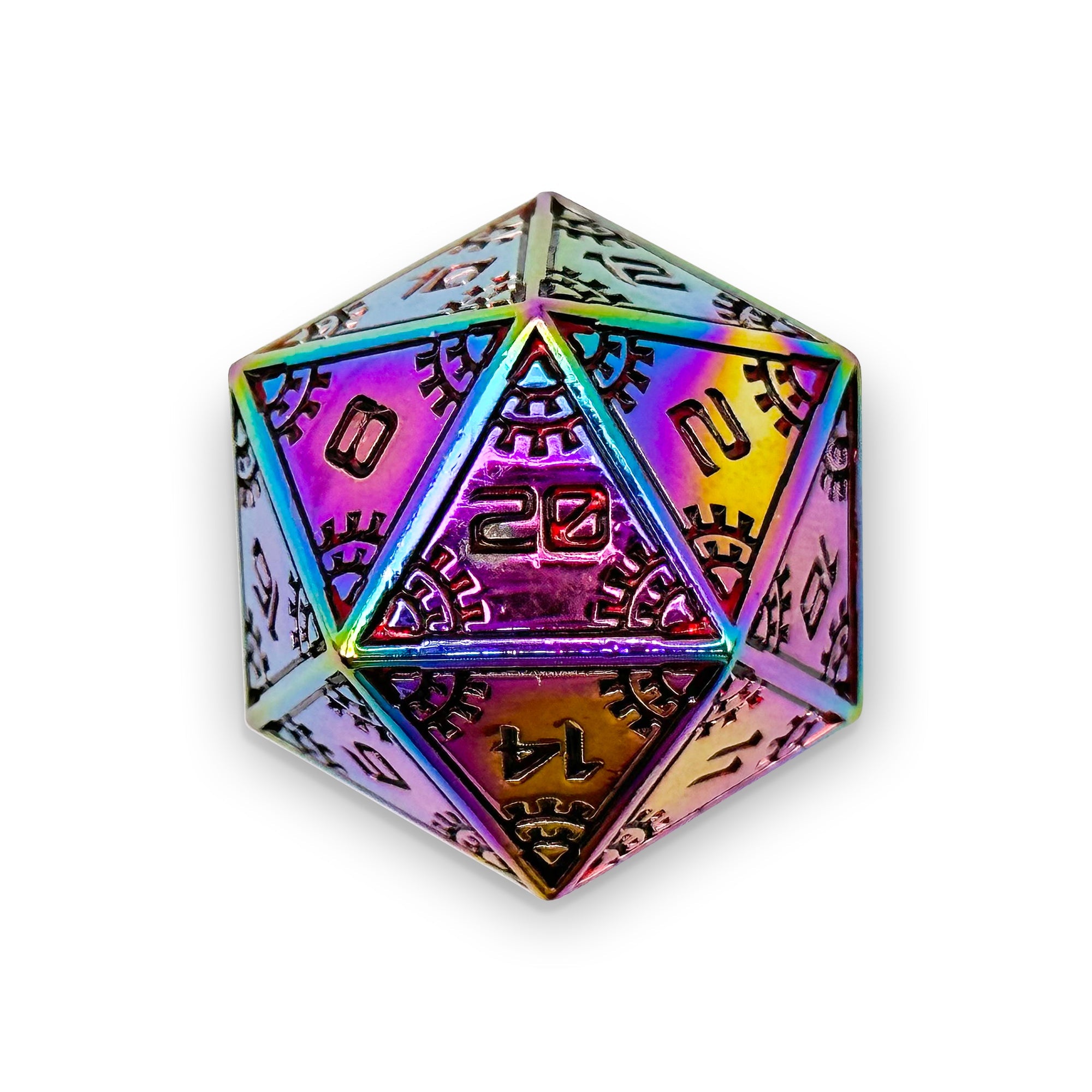 Space Dice Meteor Runestones™ - 25mm D20 - Super Nova - NOR 00832