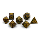 Sylvan Weaver - Indian Agate-Gemstone Dice-DND-Dungeon & Dragons-Dice Set-Norse Foundry