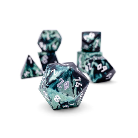 Trolls Blood ™ - 7 Piece RPG Set 6063 Aluminum Wondrous Dice