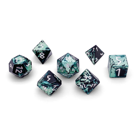 Trolls Blood ™ - 7 Piece RPG Set 6063 Aluminum Wondrous Dice