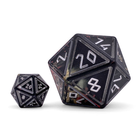 Vampire Lord - Nimbus™ Boulder® 55mm Aluminum Wondrous Dice