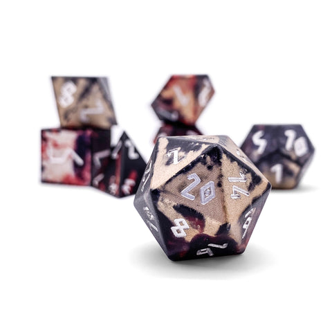 Vampire Lord - 7 Piece RPG Set 6063 Aluminum Wondrous Dice