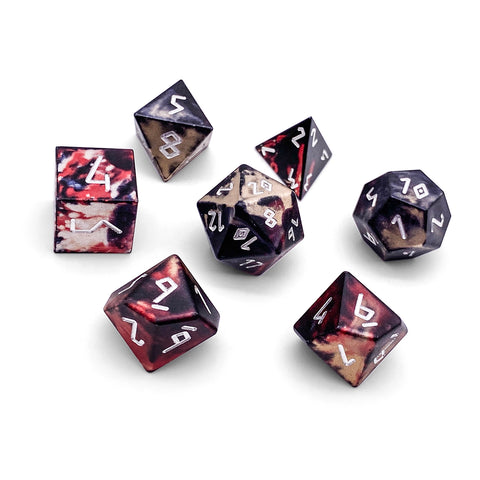 Vampire Lord - 7 Piece RPG Set 6063 Aluminum Wondrous Dice