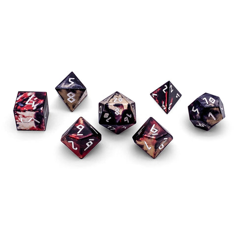 Vampire Lord - 7 Piece RPG Set 6063 Aluminum Wondrous Dice