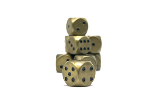 Warpips: Bronze Dragon Scale - 10 - 12mm D6