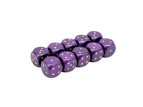 Warpips: Purple - 10 - 12mm D6