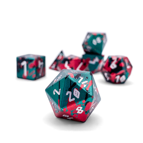 Wild Hunt - 7 Piece RPG Set 6063 Aluminum Wondrous Dice