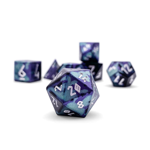 Witches Cauldron - 7 Piece RPG Set 6063 Aluminum Wondrous Dice