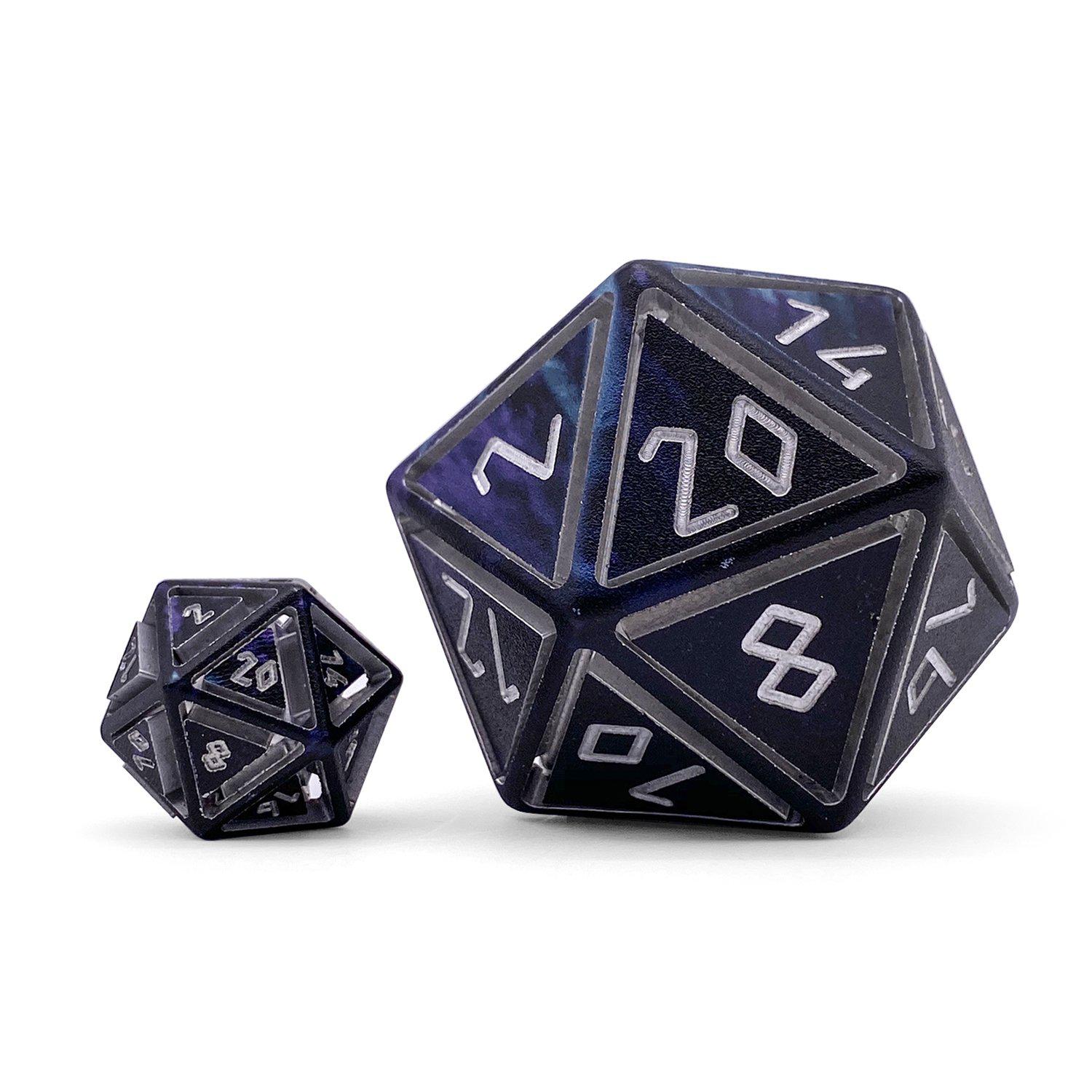 Witches Cauldron - Nimbus™ Boulder® 55mm 6063 Aluminum Wondrous Dice - NOR 02593