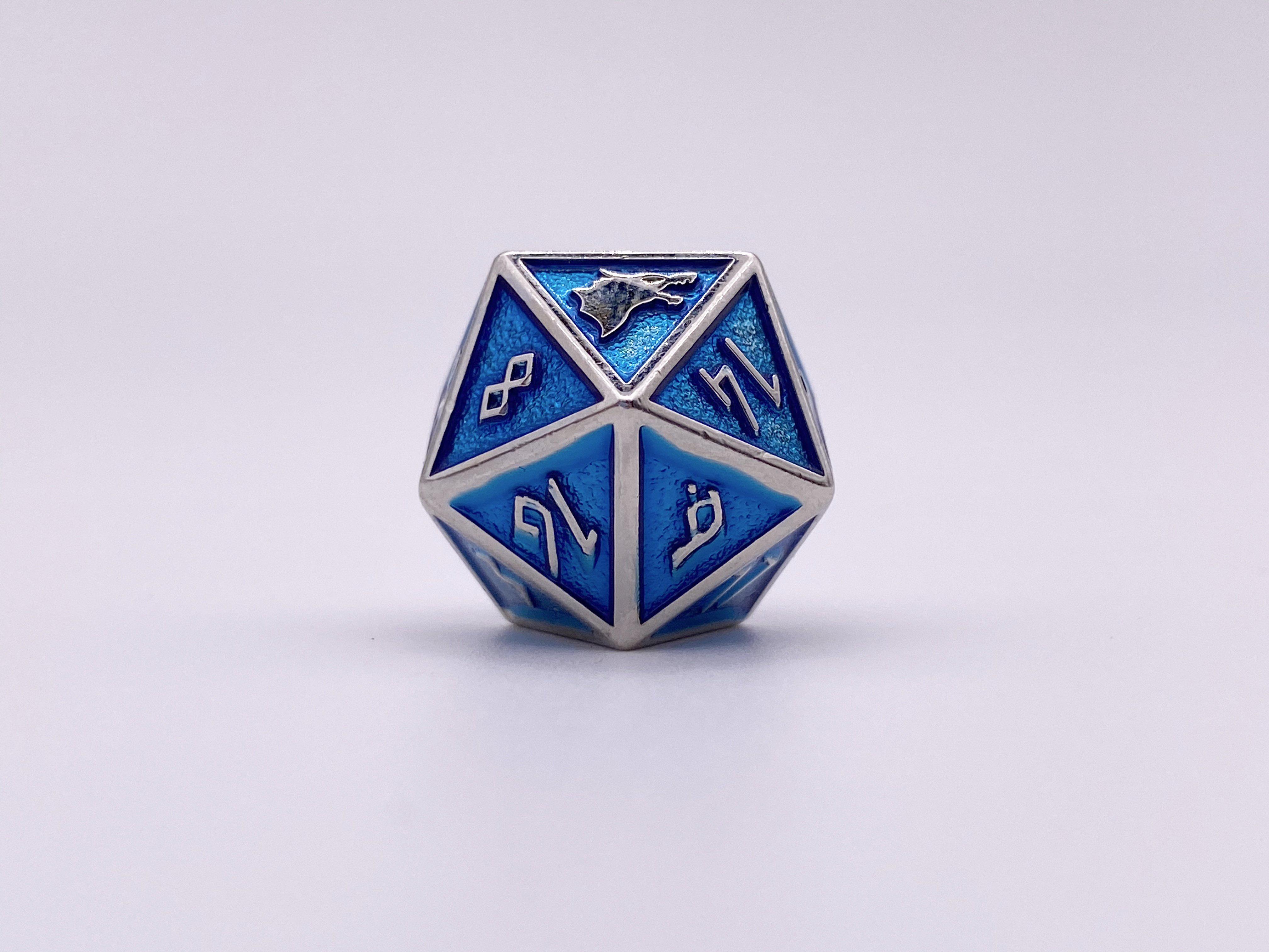 Witches Fire - Norse Themed Metal D20 - NOR 04697