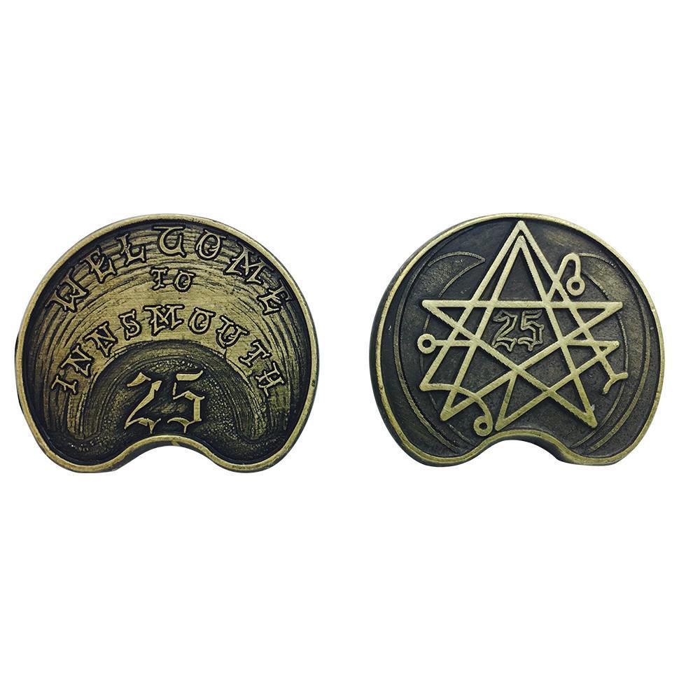 Adventure Coins – Cthulhu Metal Coins Set of 10-RPG Coins-Norse Foundry-Metal Coins-DND Coins-TTRPG Coins