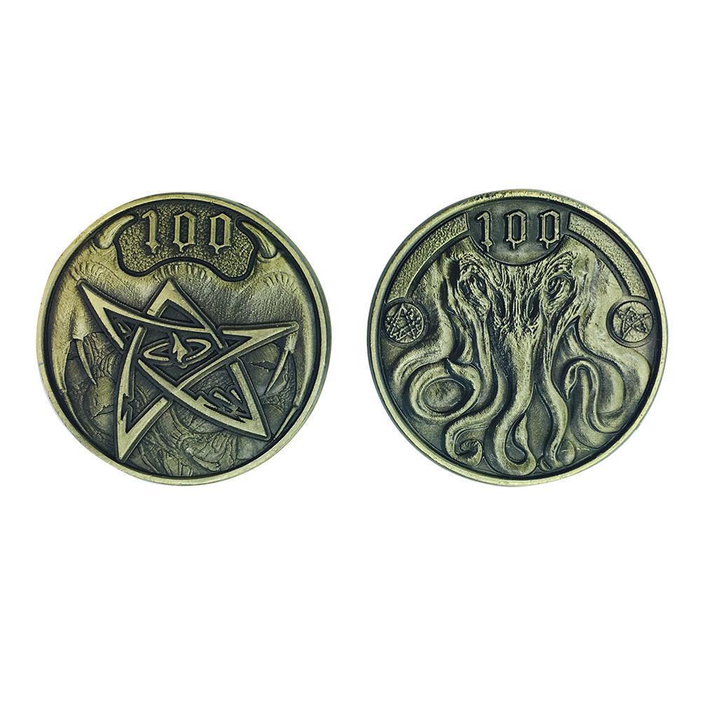 Adventure Coins – Cthulhu Metal Coins Set of 10 - NOR 03401_Parent