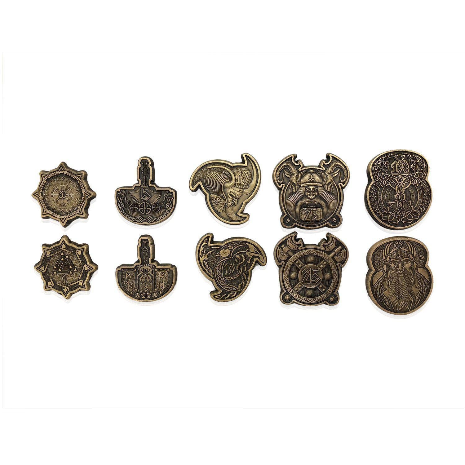 Adventure Coins - Norse Metal Coins Set of 10 - NOR 03403_Parent