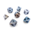 Amazonite - 7 Piece RPG Set Gemstone Dice-Gemstone Dice-Norse Foundry-Dungeons and Dragons Dice-Gem Dice-DND Dice-Gaming Dice