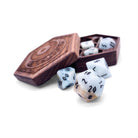 Amazonite - 7 Piece RPG Set Gemstone Dice - NOR 01409