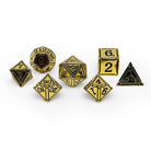 Ironworks - Ancient Treasures 7 Piece RPG set Alloy Dice - NOR 00406