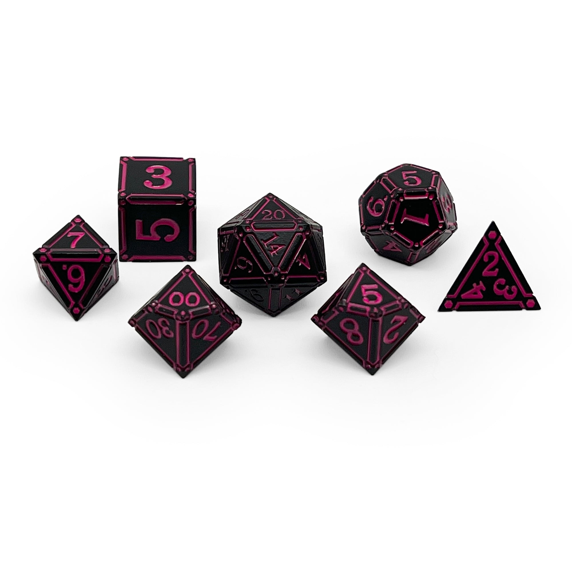 Ironworks - Arcane Eye 7 Piece RPG set Alloy Dice - NOR 00411