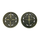 Atmars Compass Rose 50MM Metal - NOR 03470