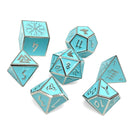 Banshee Wail Norse Themed Metal Dice Set - -Metal Dice-Norse Foundry-Dungeons and Dragons-DND Dice-D20-Dice-DND