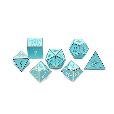 Banshee Wail - Norse Themed Metal Dice Set