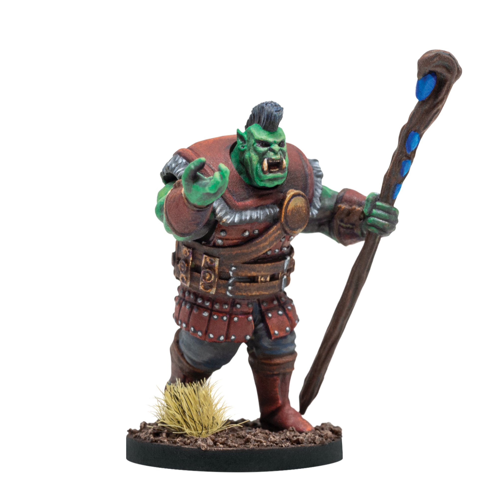 Bludak - Orc Medium Armored 28mm Miniature by Adventurers & Adversaries - A&A 0015