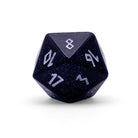 Blue Sandstone - Single D20 Gemstone Dice-Gemstone Dice-NOR 01103-Norse Foundry-dungeon and dragons-dice-dnd-dungeon & dragons