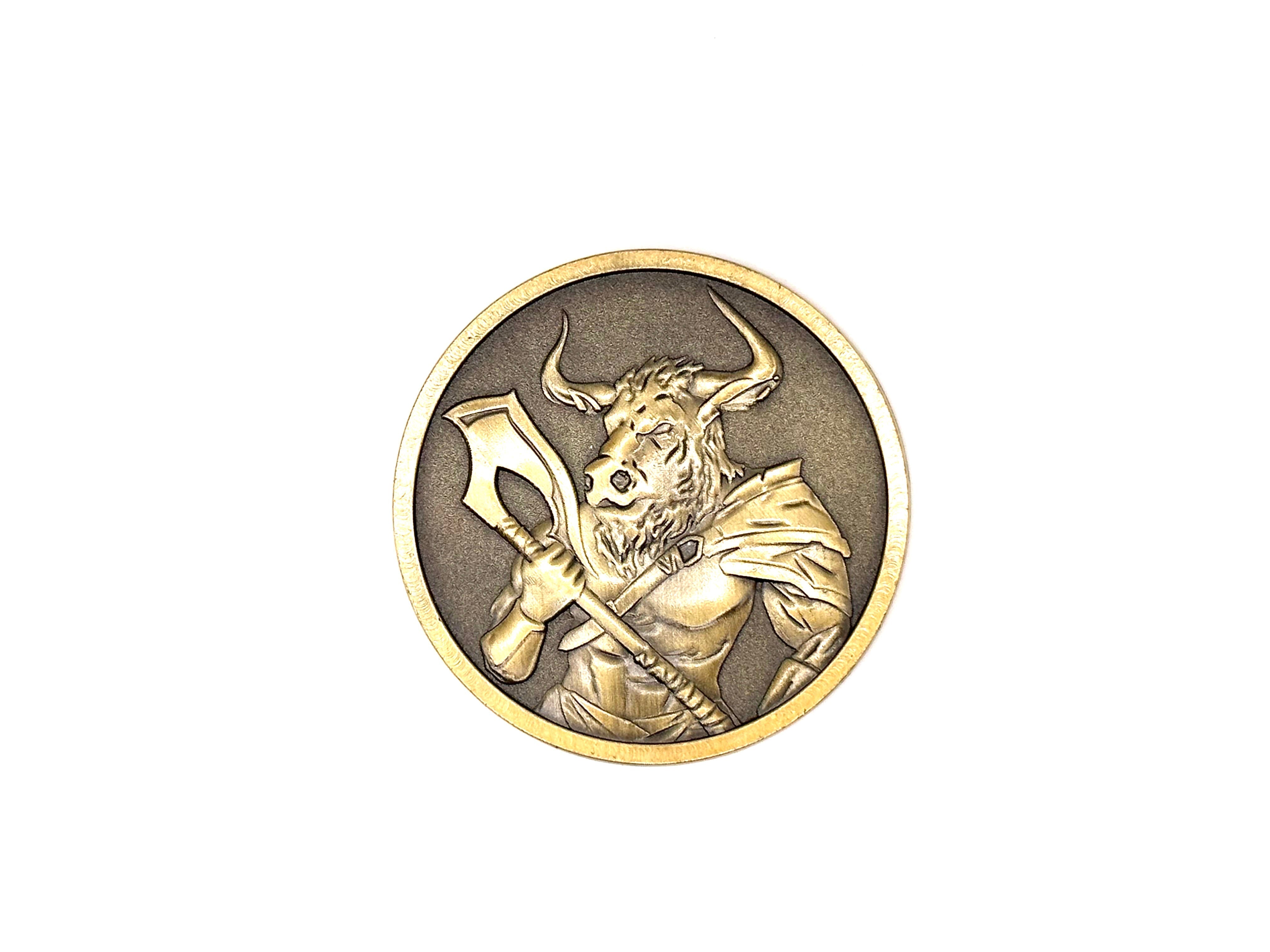 Challenge Coins - Minotaur - NOR 03563