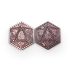 Metal RPG Dungeon Delvers Coin Copper Plated- 45mm - NOR 03692