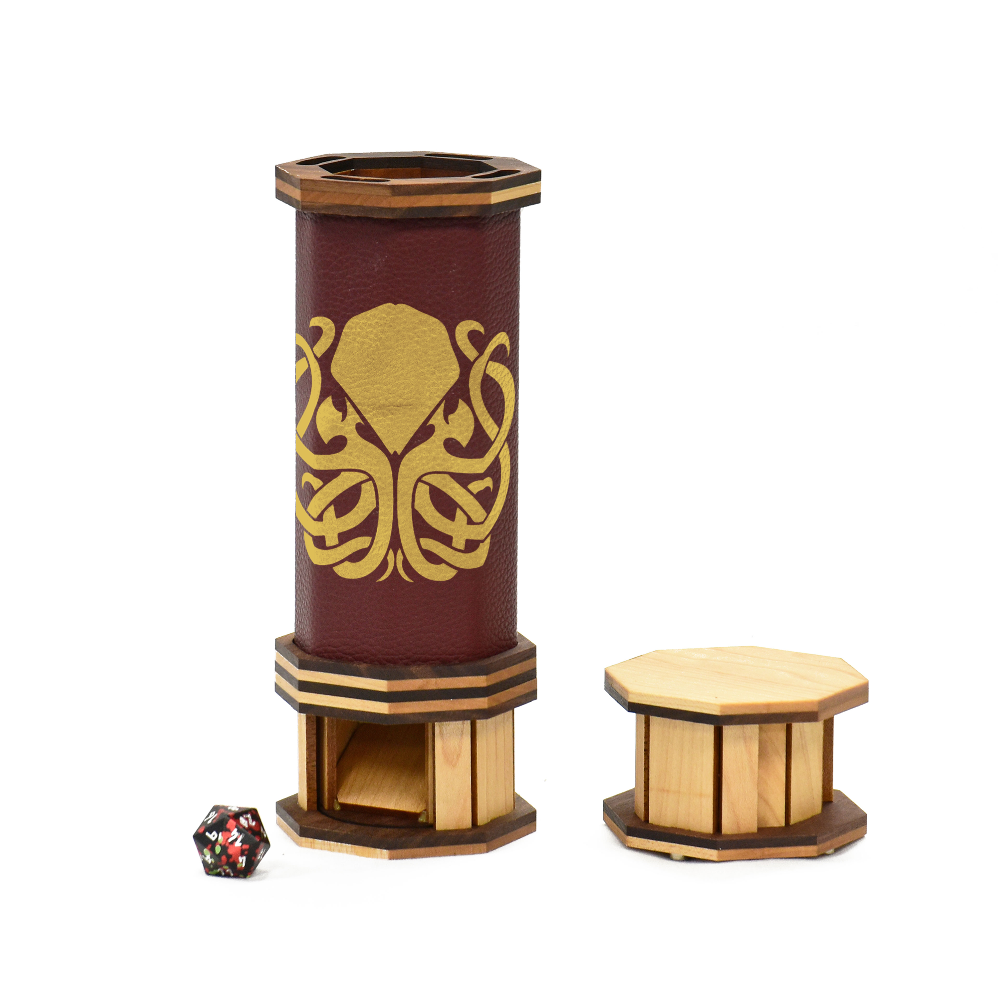 Crimson Codex Dice Tower - Elderwood - COD-070001004