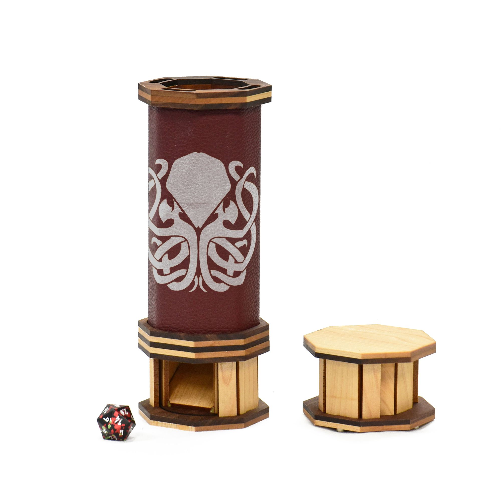 Crimson Codex Dice Tower - Elderwood - COD-070002004