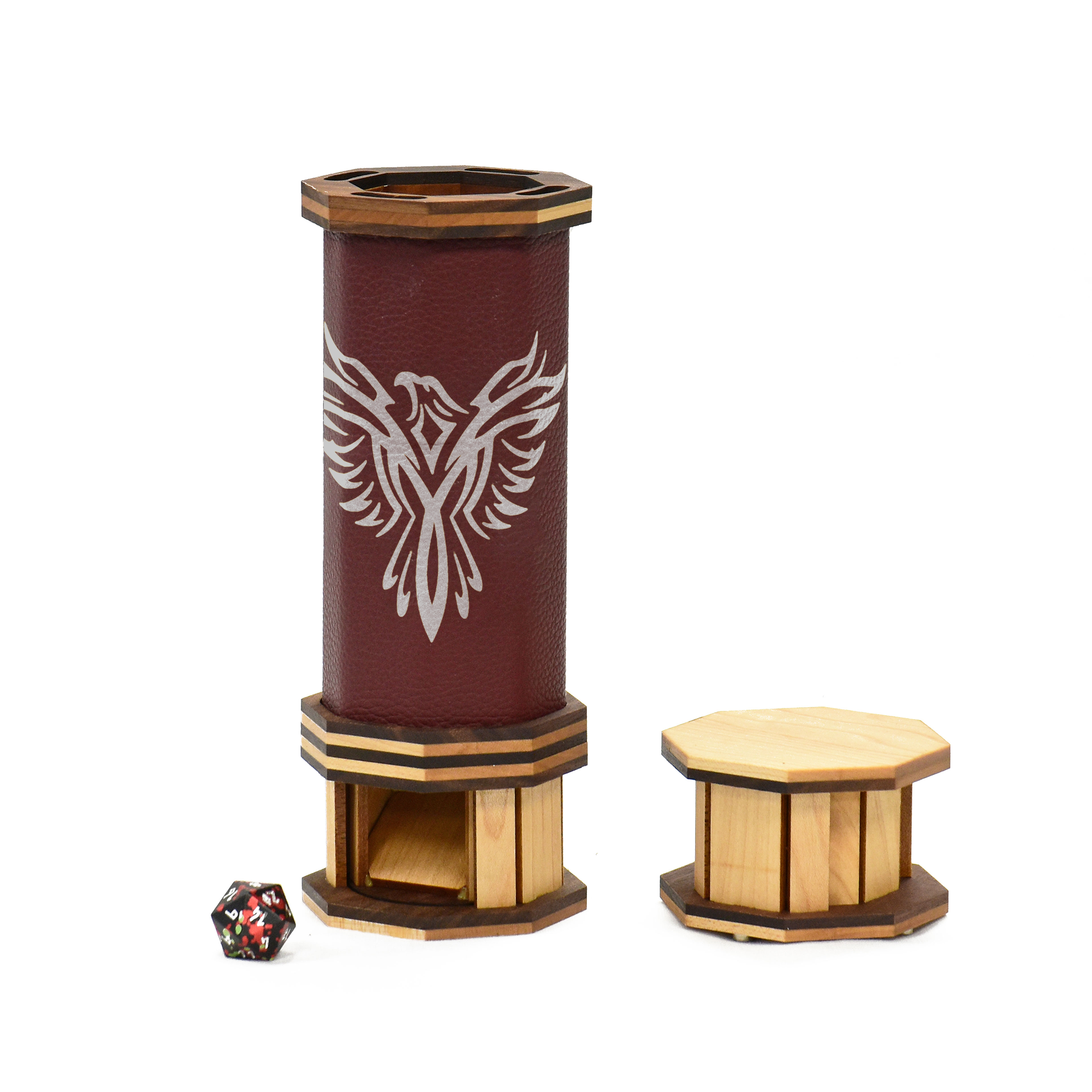 Crimson Codex Dice Tower - Elderwood - COD-070002005