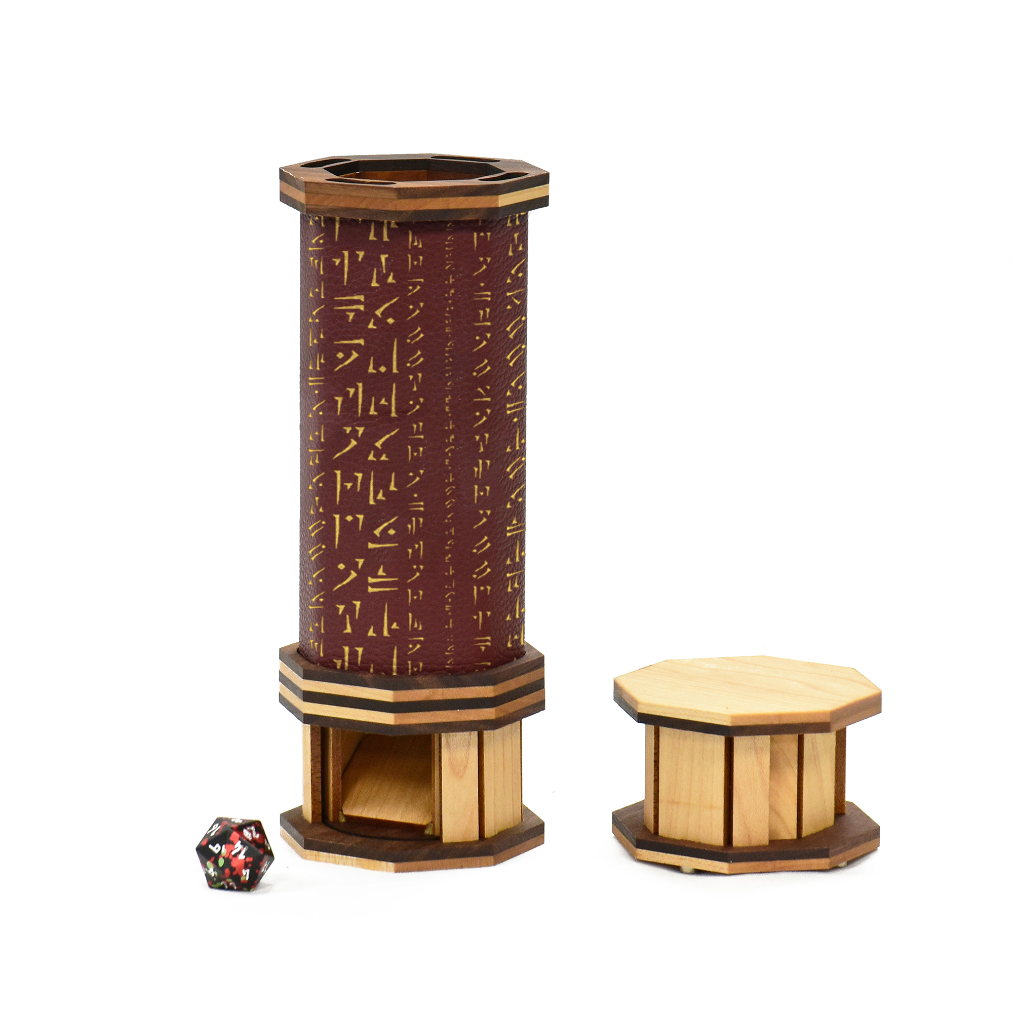 Crimson Codex Dice Tower - Elderwood - COD-070001014