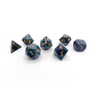 Dark Jade - 7 Piece RPG Set TruStone Dice - NOR 01405