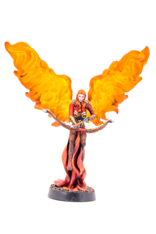 Dina - Angelkin Female Light Miniature by Adventurers & Adversaries