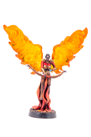 Dina - Angelkin Female Light Miniature by Adventurers & Adversaries