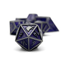 Doppelgänger Norse Themed Metal Dice Set -Metal Dice-Norse Foundry-Dungeons and Dragons-DND Dice-D20-Dice-DND