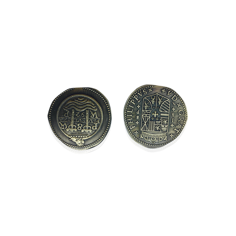 Adventure Coins – Pirate Doubloon Metal Coins Variety Pack Set of 10 Historical-RPG Coins-Norse Foundry-Metal Coins-DND Coins-TTRPG Coins