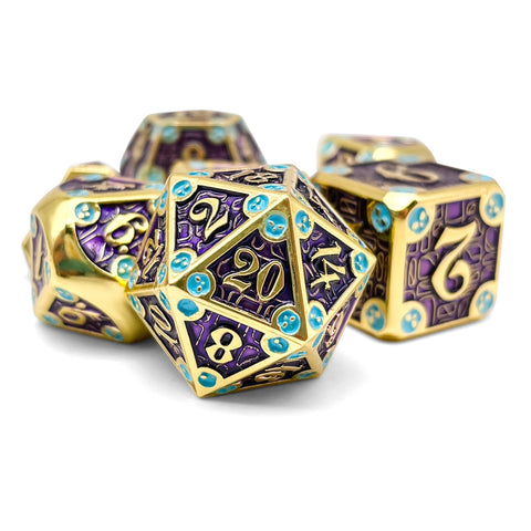 Dungeon Delve - Royal Crown - Metal Dice Set