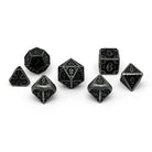 Dungeon Delve - Shadow Knight-Metal Dice-Norse Foundry-Dungeons and Dragons-DND Dice-D20-Dice-DND