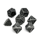 Dungeon Delve - Shadow Knight-Metal Dice-Norse Foundry-Dungeons and Dragons-DND Dice-D20-Dice-DND