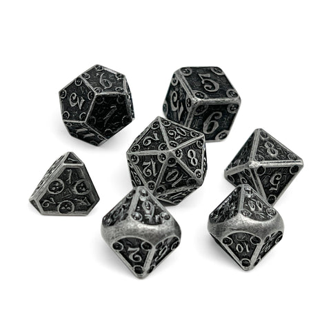 Dungeon Delve - Shadow Knight - Metal Dice Set