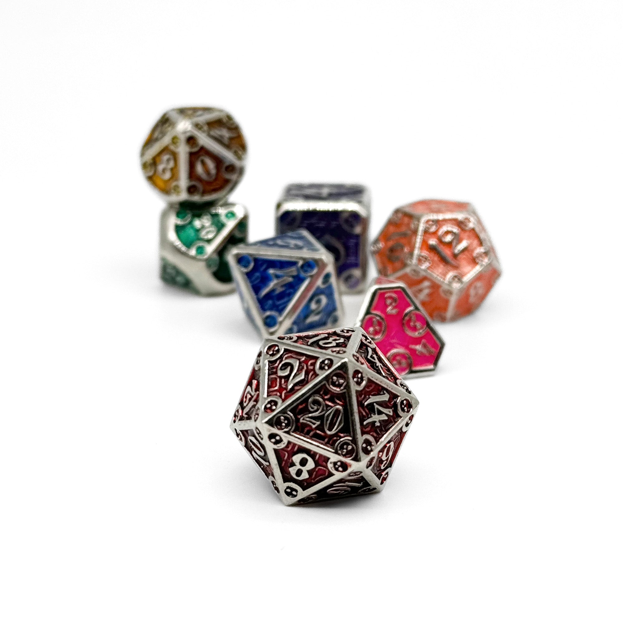 Dungeon Delve - Treasure Trove-Metal Dice-Norse Foundry-Dungeons and Dragons-DND Dice-D20-Dice-DND