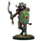 Elphick - Minotaur Medium Armored 28mm Miniature By Adventurers & Adversaries - A&A 0027