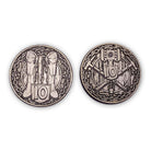 Adventure Coins - Fighter Metal Coins Set of 10-RPG Coins-Norse Foundry-Metal Coins-DND Coins-TTRPG Coins