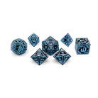 Force Field - Space Dice 7 Piece RPG Set-Metal Dice-Norse Foundry-Dungeons and Dragons-DND Dice-D20-Dice-DND