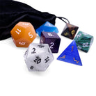 Oddball Dice - 7 Piece RPG Set Gemstone Dice - NOR 01131